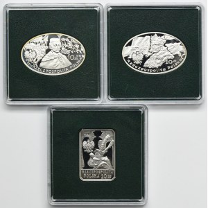 Zestaw, 10 złotych 2010 (3 szt.)