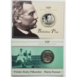 Zestaw, 5 złotych i 10 złotych 2012 i 2013 (2 szt.)