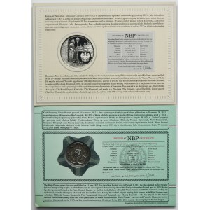 Zestaw, 5 złotych i 10 złotych 2012 i 2013 (2 szt.)