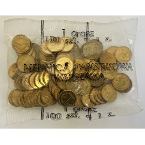 1 grosz 1993 - Worek menniczy (100 szt.)