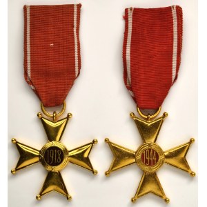 PRL, III RP, Order of Polonia Restituta, 4th class (2 pcs.)