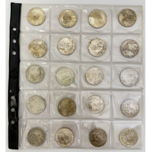 Set, Germany, FRG, 5 Mark (20 pcs.) - SILVER
