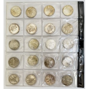 Set, Germany, FRG, 5 Mark (20 pcs.) - SILVER