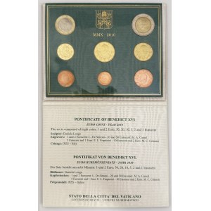 Set, Papal States, Vatican, 2010 vintage set (8 pcs.)