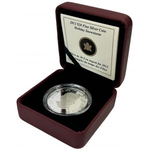Canada, Elizabeth II, 20 $ Ottawa 2012 - Tempête de neige
