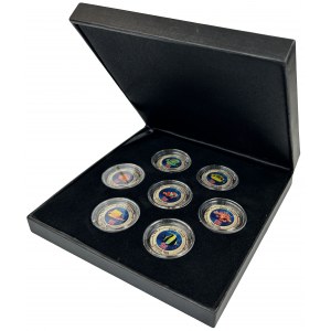 Set, Set of coins from the Coral Fish series 2000 (7 pcs.)