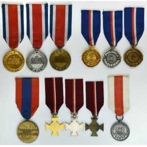 PRL, Set of decorations (11 pcs.)