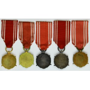 PRL, Medal of the Armed Forces in the Service of the Homeland (5 pcs.)