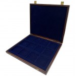 Set of wooden coin boxes (4 pcs.)