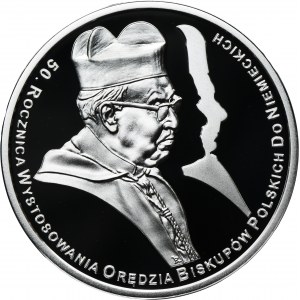 10 złotych 2015 50. Rocznica Wystosowania Orędzia Biskupów Polskich do Niemieckich