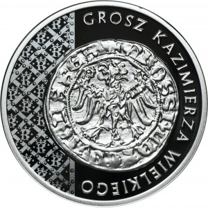 20 złotych 2015 Grosz Kazimierza Wielkiego