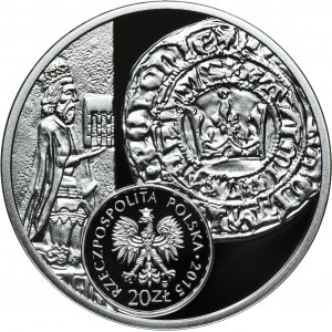 20 złotych 2015 Grosz Kazimierza Wielkiego