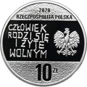 10 złotych 2020 40 rocznica NSZZ Solidarność