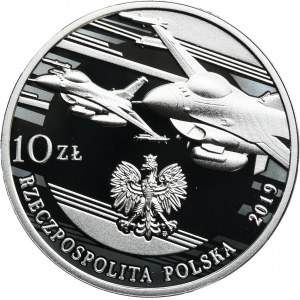 10 złotych 2019 Lotnictwo Wojskowe