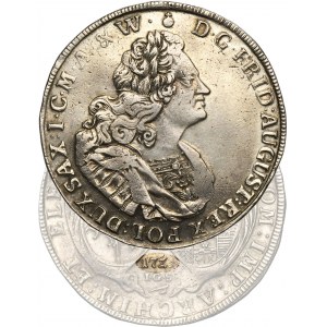 Augustus II the Strong, Thaler Dresden 1721 IGS - RARE