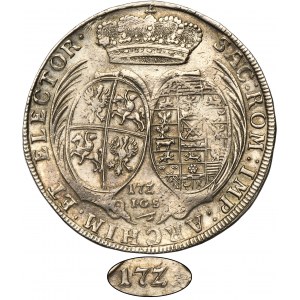 Augustus II the Strong, Thaler Dresden 1721 IGS - RARE