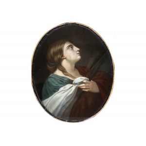 Scuola bolognese, XVII secolo, santa donna