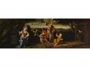 Święta Rodzina, Hiszpania lub Włochy, XVII/XVIII wiek