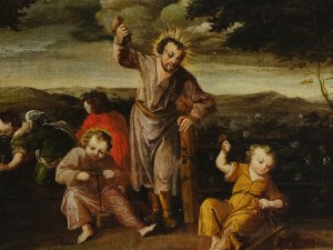 Sacra Famiglia, Spagna o Italia, XVII-XVIII secolo