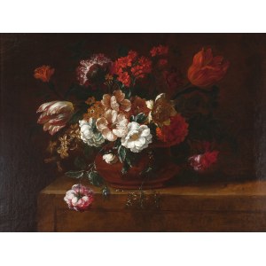 Peter Frans Casteels, Antwerpen, tätig um 1675-79, Stillleben mit Blumen