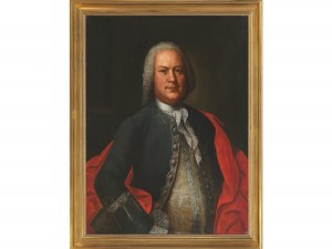 Franz Lippold, Hamburg 1688 - 1768 Frankfurt nad Mohanem, připsáno, Portrét šlechtice