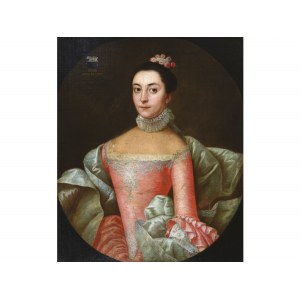 Nieznany malarz, Portret Marii Anny Mochetti, XVIII wiek