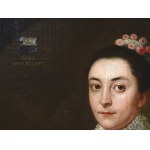 Nieznany malarz, Portret Marii Anny Mochetti, XVIII wiek