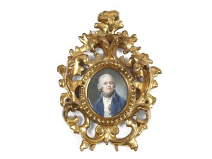 Johann Ernst Heinsius, Ilmenau 1731 - 1794 Erfurt, Portrait miniature of an English nobleman