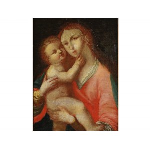 Pittore italiano, XVIII secolo, Madonna