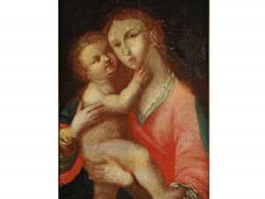 Pittore italiano, XVIII secolo, Madonna