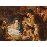 Peintre inconnu, Nativité, Allemagne du Sud, 18/19e siècle
