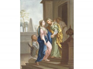 Franz Christoph Janneck, Graz 1703 - 1761 Vienna, attributed, Farewell to Mary