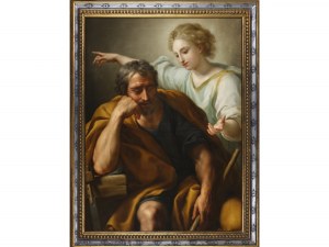 From the property of the Grand Duchy of Hesse, Anton Raffael Mengs, Aussig 1728 - 1779 Rome, attributed, Dream of St Joseph