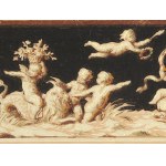 Michelangelo Maestri, Rím 1741 - 1812 Rím, pripisovaný, Hra na putti