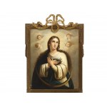 Bartolomé Esteban Murillo, Siviglia 1617 - 1682 Siviglia, seguace, Vergine di Madrid/ Immacolata Concezione