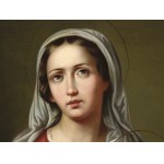 Mistrz malarstwa nazaretańskiego, połowa XIX wieku, Madonna