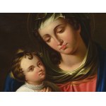 Unbekannter Nazarener-Meister, 19. Jahrhundert, Madonna
