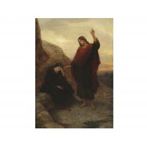 Ignaz Schönbrunner, Vienne 1835 - 1900 Vienne, Le Christ ressuscité
