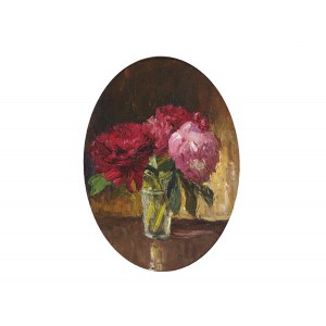 Nieznany malarz, Martwa natura z kwiatami