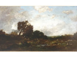 Pair of paintings, landscapes