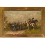 Alfred Friedländer, Vienne 1860 - 1933 Vienne, Deux cavaliers à cheval