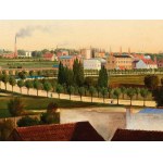 Unbekannter Maler, Blick über eine Stadt, Deutsch-Niederländische Schule