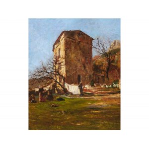 Jean Louis Ernest Meissonier, Lyon 1815 - 1891 Paris, Scène de Provence