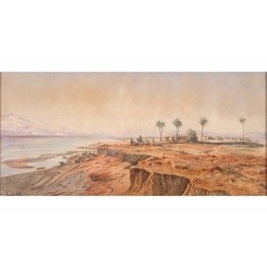Pittore sconosciuto, XIX secolo, Paesaggio orientale