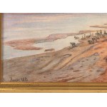 Pittore sconosciuto, XIX secolo, Paesaggio orientale