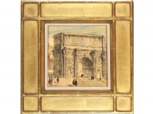 Antonietta Brandeis, Miskowitz 1848 - 1926 Florence, attributed, The Arch of Constantine in Rome