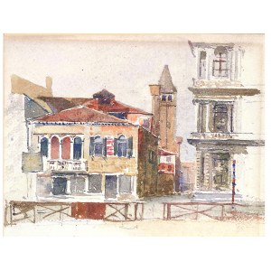 Marie Egner, Bad Radkersburg 1850 - 1940 Vienne, Vue de Venise