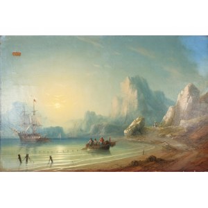 Ivan Konstantinovič Aivazovskij, Feodosija 1817 - 1900 Feodosija, okruh, Na pobreží
