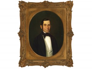 Portrét džentlmena, polovica 19. storočia