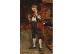 Eduard Charlemont, Vienna 1842 - 1906 Vienna, The Fencer